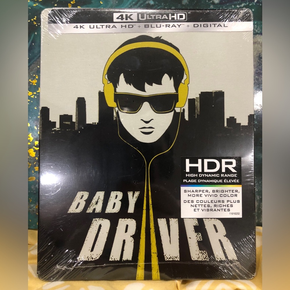 Baby Driver 4K & Bluray Steelbook — Sealed